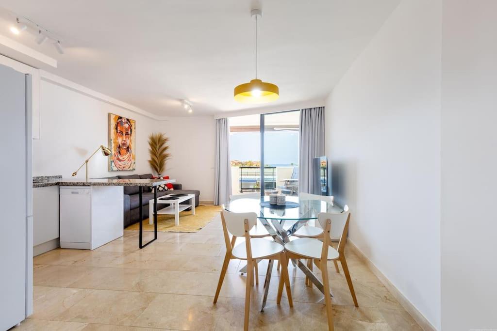 Sunny Ocean View Apartment Palm-mar Ngoại thất bức ảnh