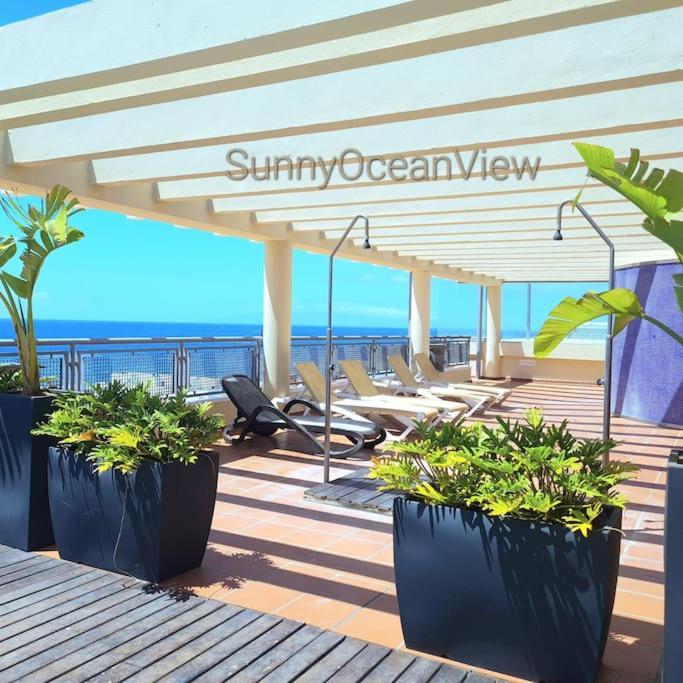 Sunny Ocean View Apartment Palm-mar Ngoại thất bức ảnh