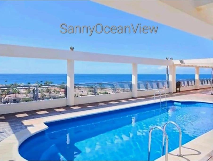 Sunny Ocean View Apartment Palm-mar Ngoại thất bức ảnh